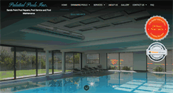 Desktop Screenshot of palatialpools.com